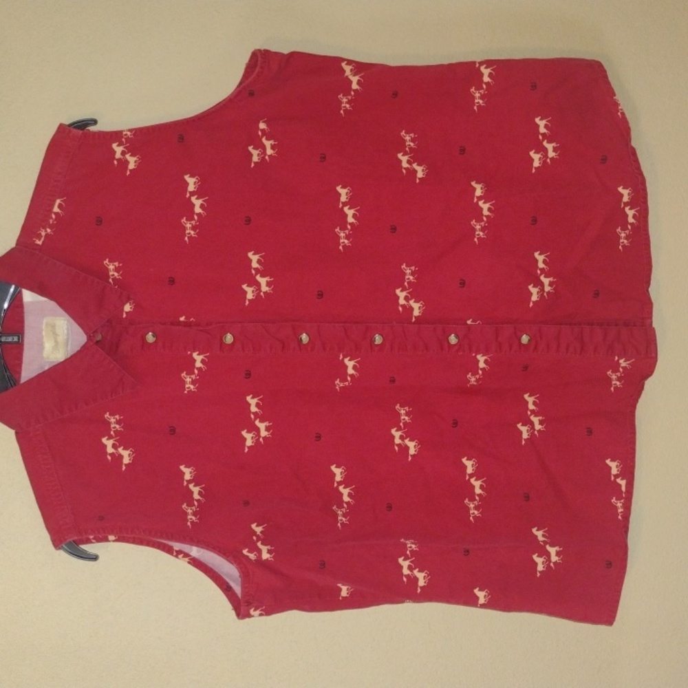 Vintage retro Wrangler women's vest shirt